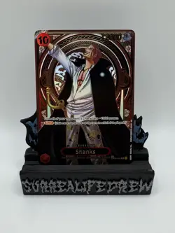 One Piece TCG Shanks OP09-004 Carrying On His Will Gold Foil (SP) - Image 1