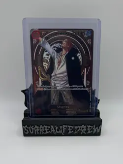 One Piece TCG Shanks OP09-004 Carrying On His Will Gold Foil (SP) - Image 4