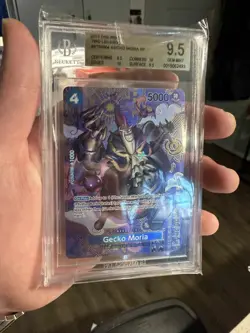 2024 ONE PIECE TWO LEGENDS GECKO MORIA SP BGS 9.5 ST03-004 - Image 1