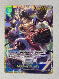 One Piece - A Fist of Divine Speed - OP11-118 - Monkey.D.Luffy - SEC - Image 1
