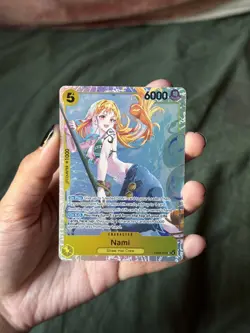 One Piece TCG - Nami PRERELEASE ENGLISH EB03-053 HEROINES SR - Near Mint - Image 1