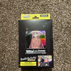Weiss Schwarz Bocchi the Rock! TCG Trial Deck English Edition Sealed - Image 1