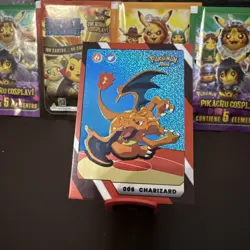 Full House Pokemon 006 Charizard Blue Holo Foil Trading Card - Image 1