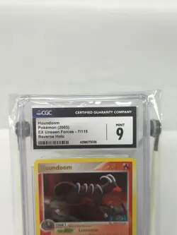Pokemon Card - Houndoom - EX Unseen Forces 7/115 Reverse Holo Stamped, CGC 9 - Image 2
