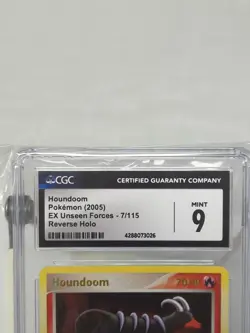 Pokemon Card - Houndoom - EX Unseen Forces 7/115 Reverse Holo Stamped, CGC 9 - Image 3