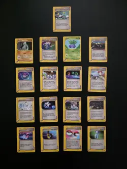 Pokemon TCG Expedition 17 Card Lot LP No Duplicates Common Uncommon WOTC - Image 1