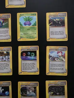 Pokemon TCG Expedition 17 Card Lot LP No Duplicates Common Uncommon WOTC - Image 5