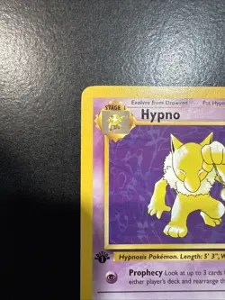 Pokemon Hypno 1st Edition 23/62 Fossil Non-Holo 1st Edition Card Near Mint - Image 5