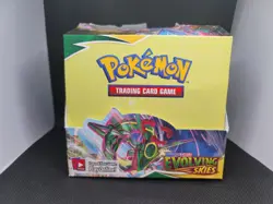 EMPTY Pokemon TCG Sword & Shield Evolving Skies Booster Box. No cards/packs - Image 1