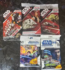 5. Booster Pack Star Wars Pocketmodel TCG Clone Wars WizKids 2008 Card Game CCG - Image 1
