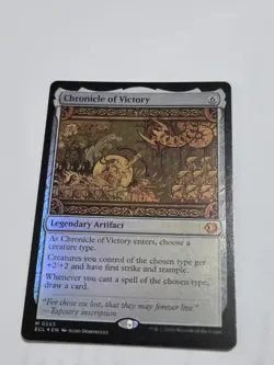 Chronicle of Victory *FOIL Mythic Rare* Magic MtG x1 Lorwyn Eclipsed - Image 2