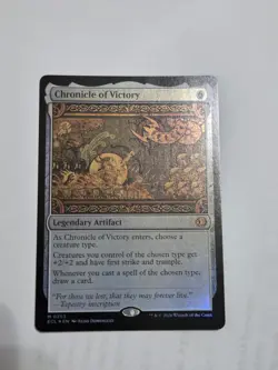 Chronicle of Victory *FOIL Mythic Rare* Magic MtG x1 Lorwyn Eclipsed - Image 3