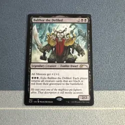 MTG Secret Lair #462 Balthor the Defiled NM - Image 1