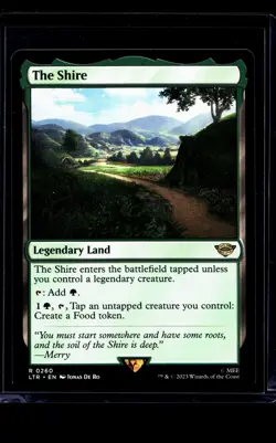 2023 MTG Magic The Gathering LOTR Lord of the Rings #260 The Shire - Image 1