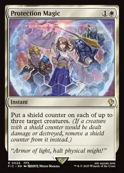 Protection Magic FIC NM MTG - Image 1