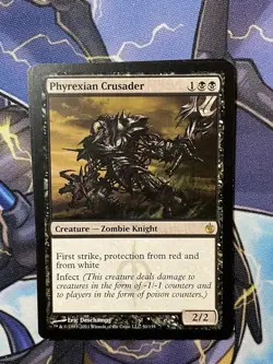 Phyrexian Crusader Mirrodin Besieged LP MTG - Image 1
