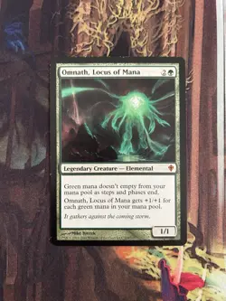 MTG Omnath, Locus of Mana Worldwake LP - Image 1