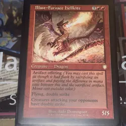 Blast-Furnace Hellkite (Retro Frame) Commander: the Brothers' War Regular - Image 1