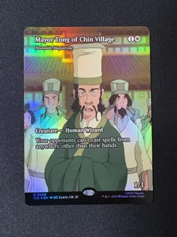 2025 MTG Avatar The Last Airbender Mayor Tong Of Chin Village Eternal-Legal Foil - Image 1