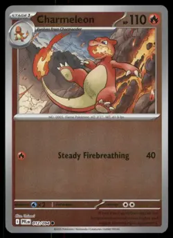 Me02: Phantasmal Flames Pokemon TCG Charmeleon #012/094 Reverse Holo - Image 1