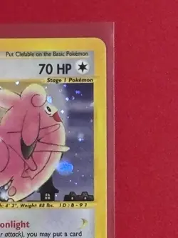 Clefable Pokemon TCG Expedition Base Set 7/165 Holo Rare with Swirl - Image 5