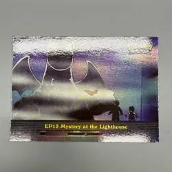 Pokemon Topps Series 2 EP13 Mystery at the Lighthouse Rainbow Foil Holo 1999 - Image 1