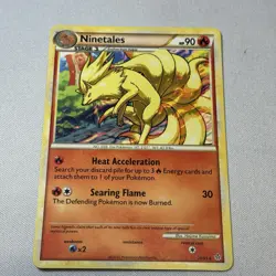 Ninetales 020/095 Rare Non Holo Pokemon Unleashed Pokemon TCG Near Mint - Image 2