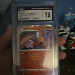 Charizard 017/184 VMAX Climax Japanese CGC 10 Holo Pokemon TCG Card - Image 1