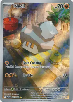 Nacli - 220/193 - Illustration Rare NM, English Pokemon Paldea Evolved - Image 1