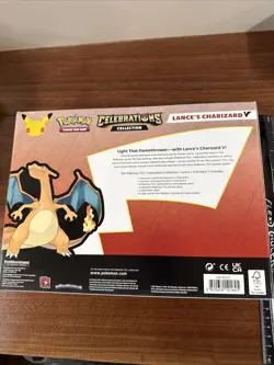 Pokemon TCG Celebrations Collection Lance's Charizard V Box 820650101625 - Image 4