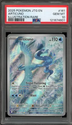 Pokemon Articuno Journey Together Illustration Rare #161 PSA 10 Gem Mint - Image 1