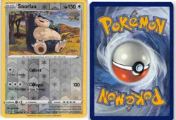 Snorlax 141/192 Rare Rebel Clash Pokemon NM - Image 3