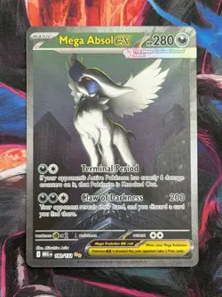 Pokemon TCG Mega Absol Ex 180/ 132 Special Illustration Rare Mint Condition - Image 1