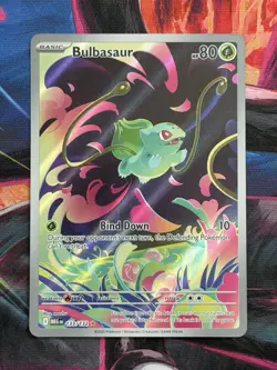 Pokemon TCG Bulbasaur IR 133/132 Mega Evolutions Mint Condition - Image 1