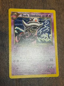 Pokemon Card - Dark Slowking from the Neo Destiny Set - Trading Card Game - Image 3