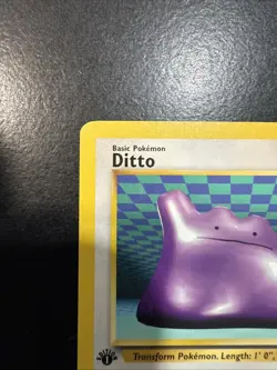 Pokemon TCG Fossil Ditto 18/62 1st Edition Non-Holo Rare - Image 5
