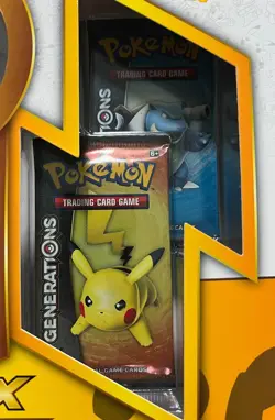 (402899) Pokemon 2016 Pikachu EX Red & Blue Collection Box - Factory Sealed Box - Image 4