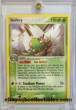 Pokemon SHIFTRY 25/107 Rare EX Deoxys - Played 🍒 - Image 1