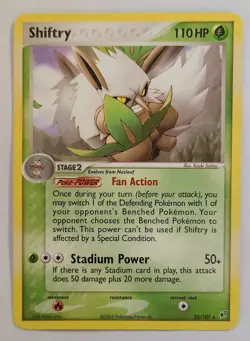 Pokemon SHIFTRY 25/107 Rare EX Deoxys - Played 🍒 - Image 2