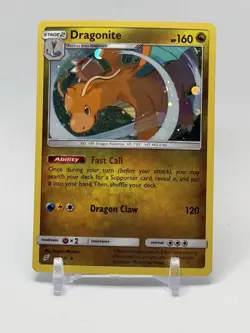 Dragonite (Cosmos Holo) Sun Moon 119/181 Pokemon TCG - Image 1