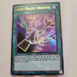 Yu-Gi-Oh! Anti-Magic Arrows DPBC-EN004 Battle City 1st Edition Ultra Rare NM - Image 1