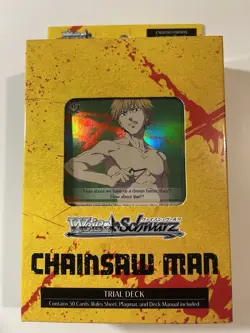 Weiss Schwarz Chainsaw Man English Trial Deck RRR Just Opened - Image 1