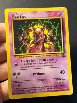 Mewtwo 14 WOTC Black Star Promo - Pokemon Card - Image 4