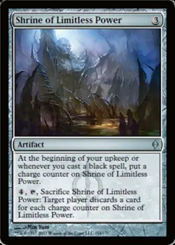 Shrine of Limitless Power NM, English MTG New Phyrexia - Image 1