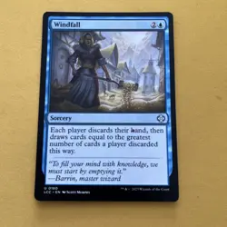 Windfall U Commander: The Lost Caverns of Ixalan 180 Near Mint - Image 1