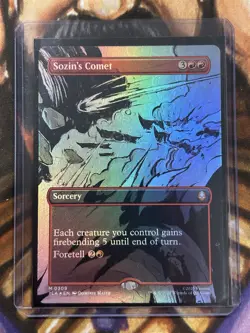 Sozin's Comet (0309) (Borderless) Avatar: The Last Airbender Foil - NM 🔥 - Image 3