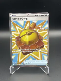 Pokemon Mega Evolution Fighting Gong Full Art 168/132 Ultra Rare Card Mint - Image 1
