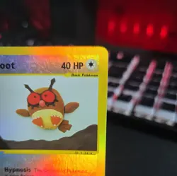 Hoothoot 65/144 Reverse Holo Pokemon Card Skyridge 2003 LP - Image 3