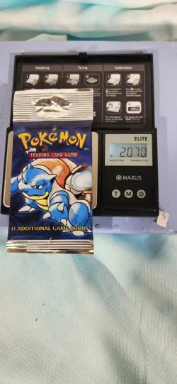 1999 Wizards of the Coast Pokemon Base Set Blastoise Booster Pack - Image 1