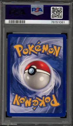 Pokemon Poliwhirl Base Set Shadowless 1st Edition #38 PSA 6 - Image 2